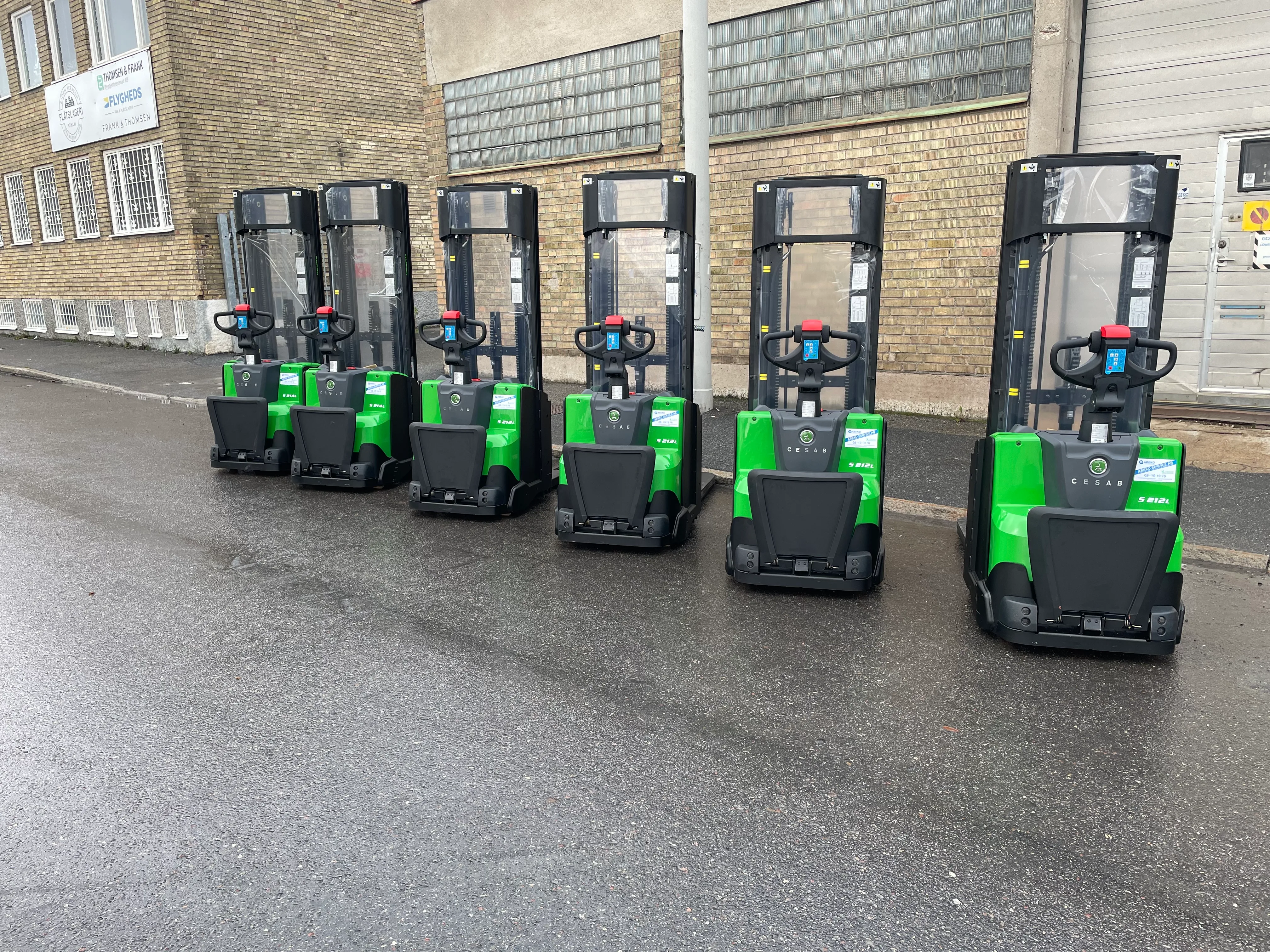 Cesab Ny S214L Ledstaplare lyfthöjd 4750 mm bild 2